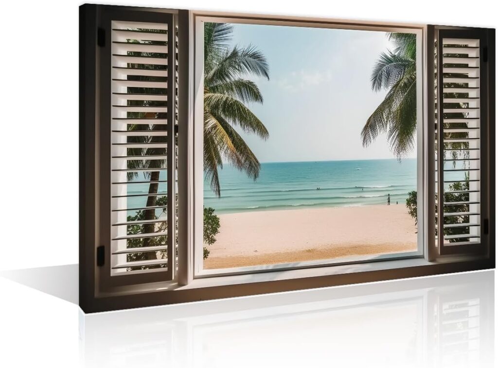 Coastal-Style Louvered Windows