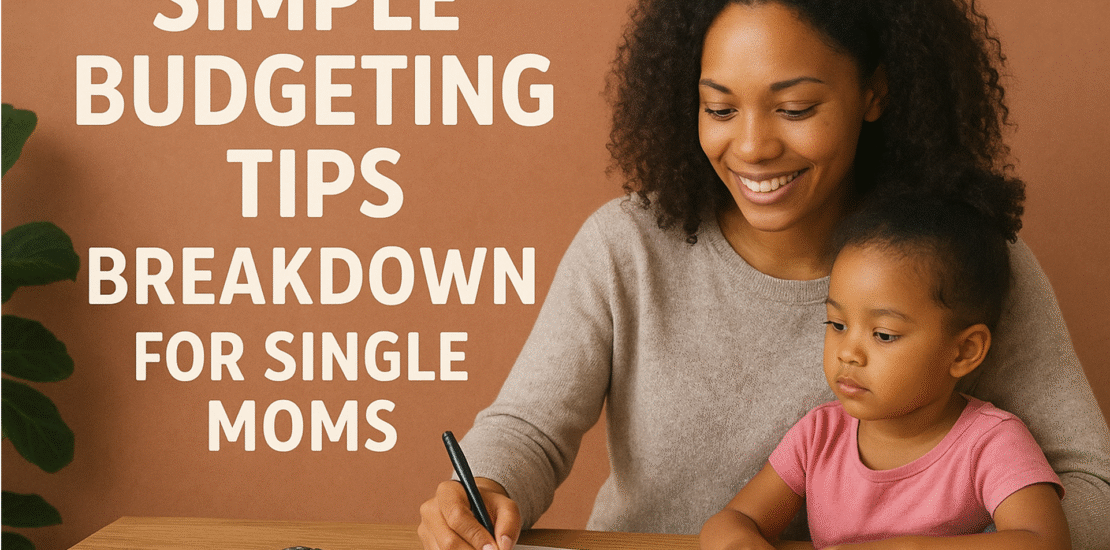 Budget Tips Breakdown For Single Moms