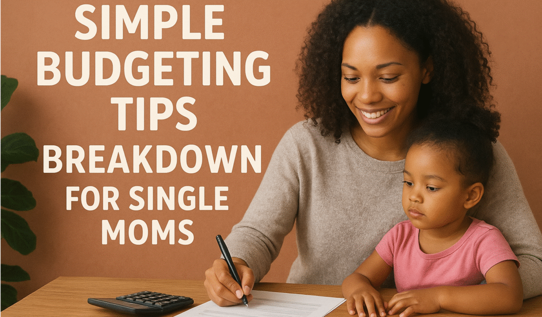 Budget Tips Breakdown For Single Moms