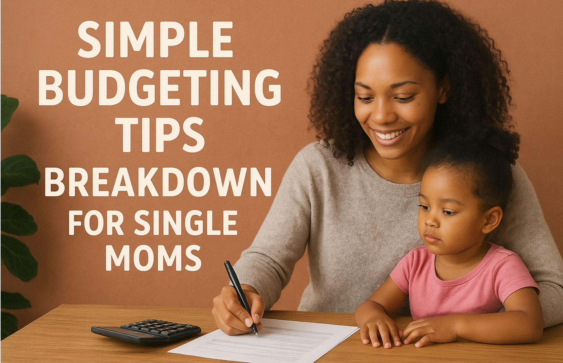 Budget Tips Breakdown For Single Moms