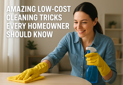 Low Cost Cleaning Tricks