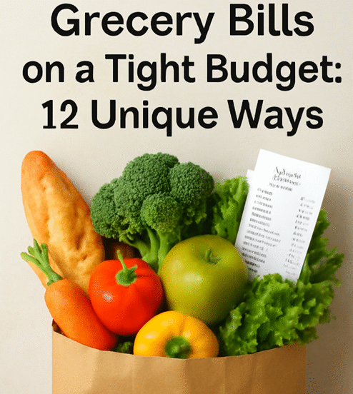 How to Cut Grocery Bills on a Tight Budget