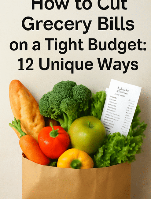 How to Cut Grocery Bills on a Tight Budget