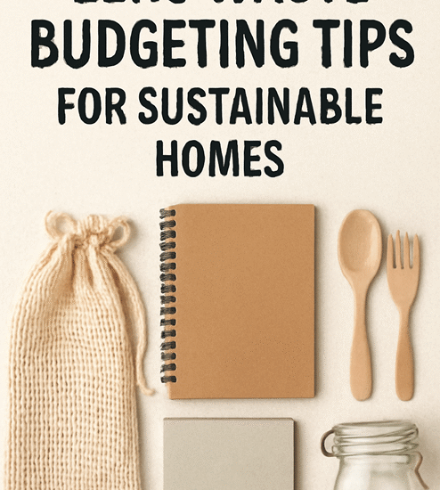 zero waste budgeting tips