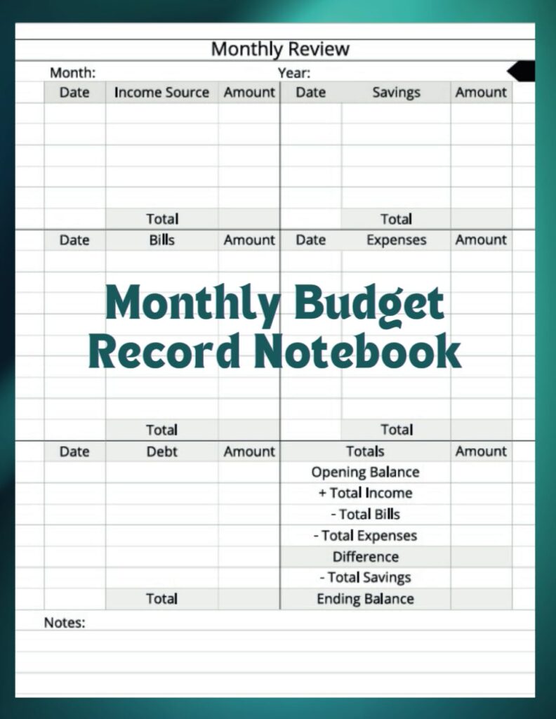Stick to Your Budget and Review Monthly