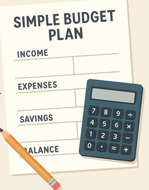 Stick to Your Budget and Review Monthly