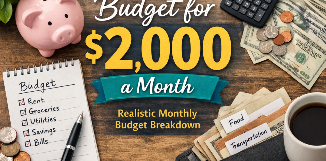 Budget for $2,000 a Month