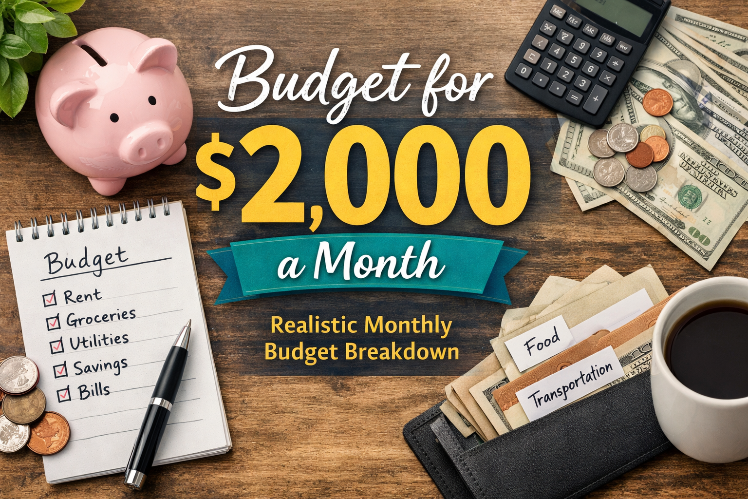 Budget for $2,000 a Month