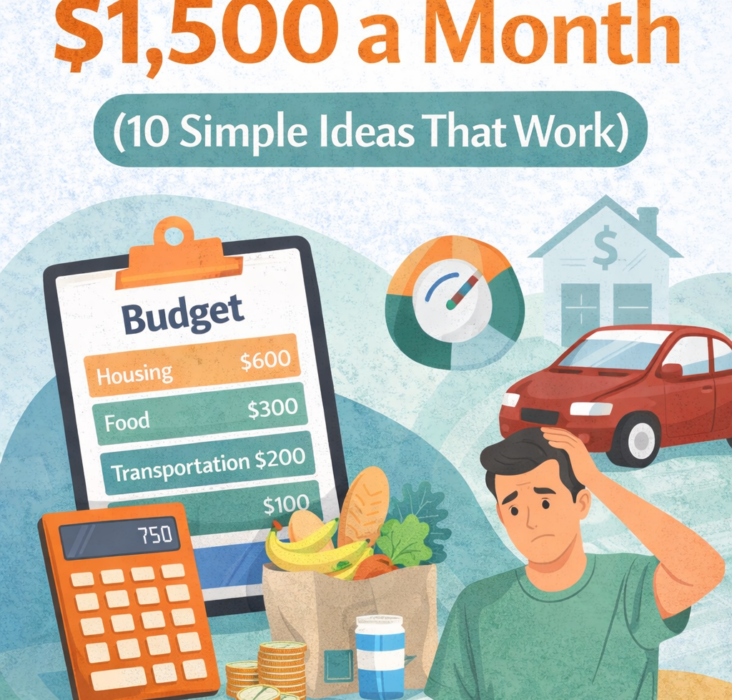 How to Budget on $1,500 a Month