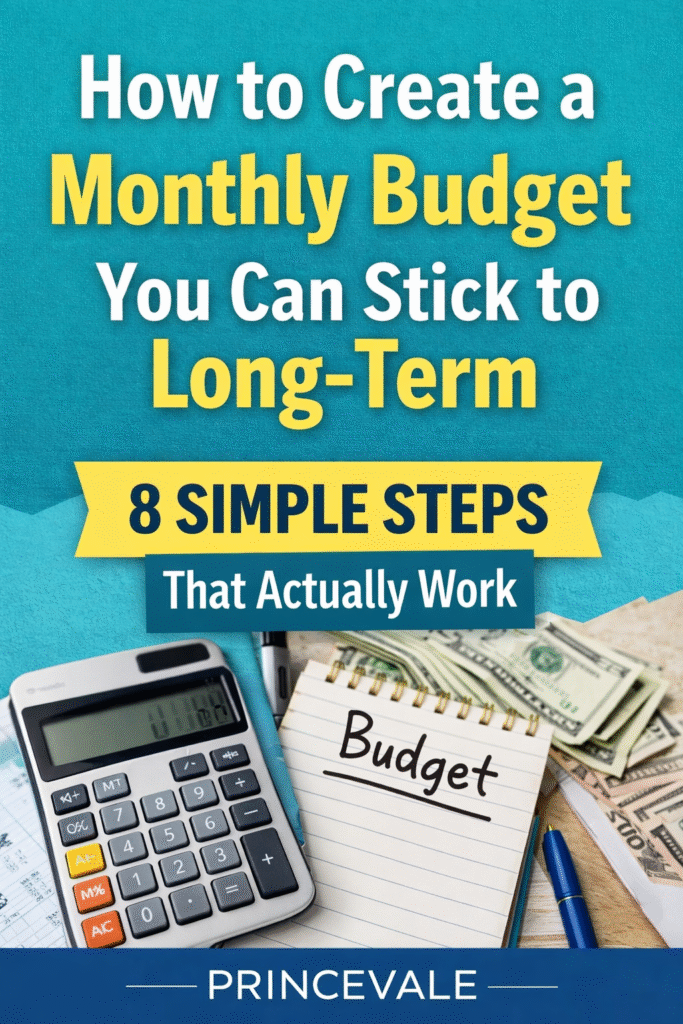 How to Create a Monthly Budget