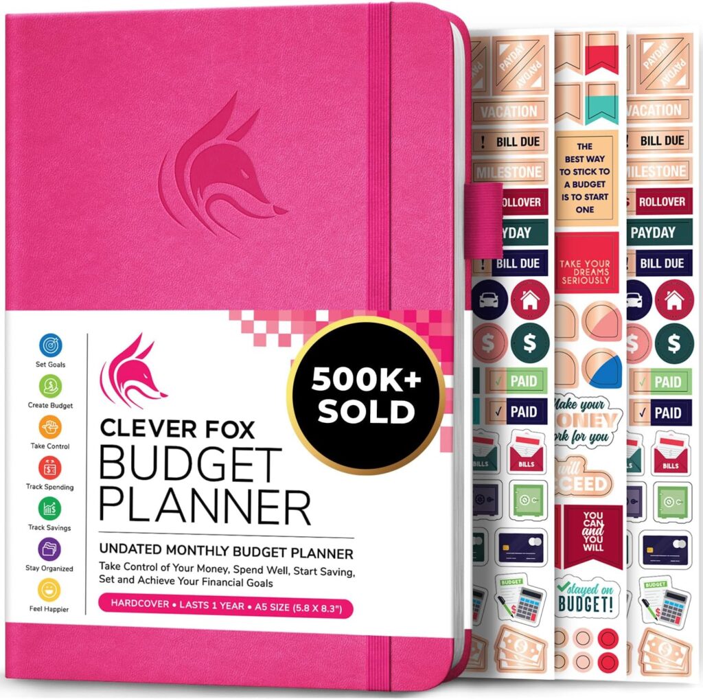 clever fox budget binder cash envelope system for savings goals;
The Clever Fox is more than just a wallet  it is a full budgeting system in a binder. It comes with budget sheets, savings trackers and expense logs alongside the cash envelopes.