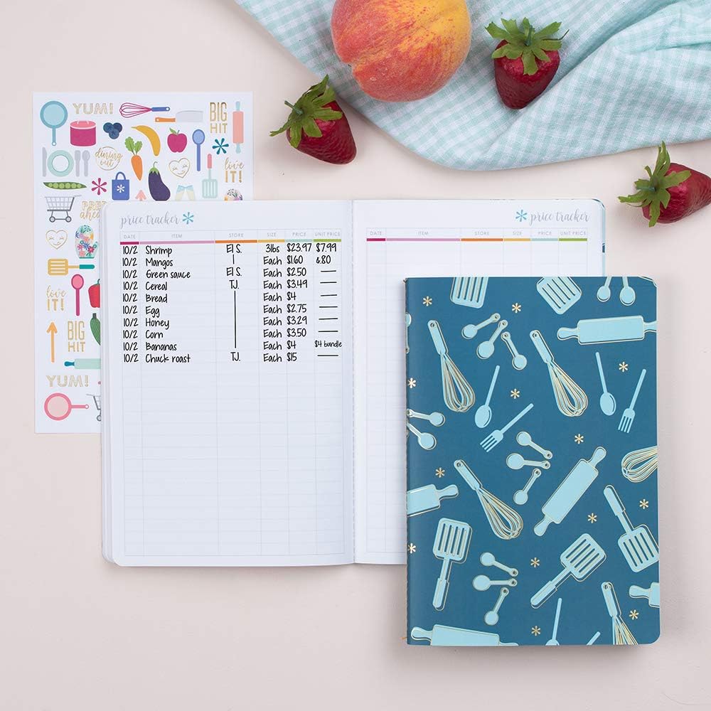  Best Meal Planning Notebooks :Erin condren meal planning notebook premium weekly planner grocery list